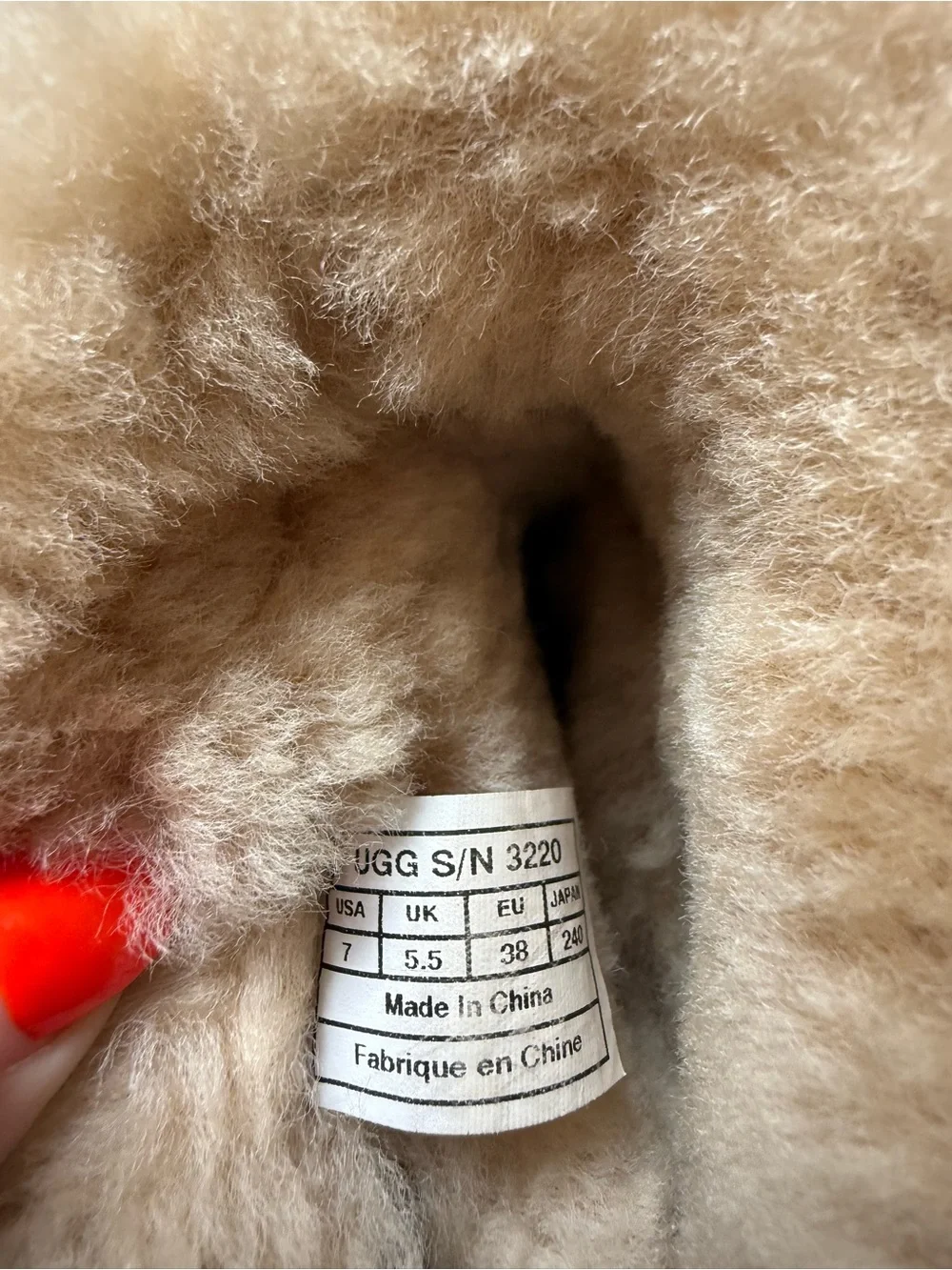 UGG suede boots